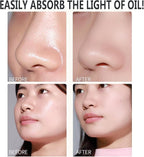 Natural Bamboo Charcoal Facial Oil Blotting Paper,100pcs Oil