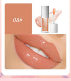 Ultimate Luxe Lip Oil Hydrating Fruit-Flavored Oils with Soft Brush for Moisturized, Full, and Radiant Lips (#08, SINGLE)