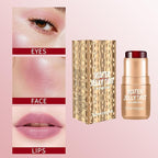 2PCS Jelly Blush Stick, Multi-Purpose Lip & Cheek