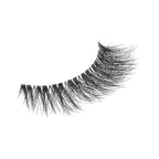 KISS Lash Couture The Muses Collection False Eyelashes - Legacy, Black, Rounded, Doe-Eyed, Refined Faux Silk, Contact Lens Friendly, Pliable Band, Comfortable, Reusable, Cruelty Free, Vegan | 1 Pair