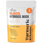 Divine Derriere Vajacial Hydrogel Mask - Premium Modeling Mask with Turmeric & Vitamin C - Deeply Purifying & Super Hydrating Facial and Vajacial Mask, Peel-Off Mask, Hydro jelly Mask Powder Kit