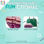 Caboodles Women's Care Pack + Lil Bit Set, Mustard+Mint, Small