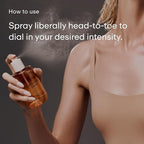 PHLUR Caramel Skin Body Mist - Hair & Body Mist Fragrance - Caramel Body Spray with Vanilla, Brown Sugar, Bergamot, Sandalwood & Musk (8 Fl Oz)