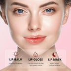 4 Pack Get Glossy Lip Oil Set - Get