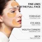 Vitamin C Under Eye Patches(30 Pairs) -Cooling Eye Masks for Dark Circles, with Caffeine Niacinamide Hydra-Gel Collagen, Puffy Eyes & Eye Bags Treatment, Fine Lines & Wrinkles Reduce, Anti-Aging