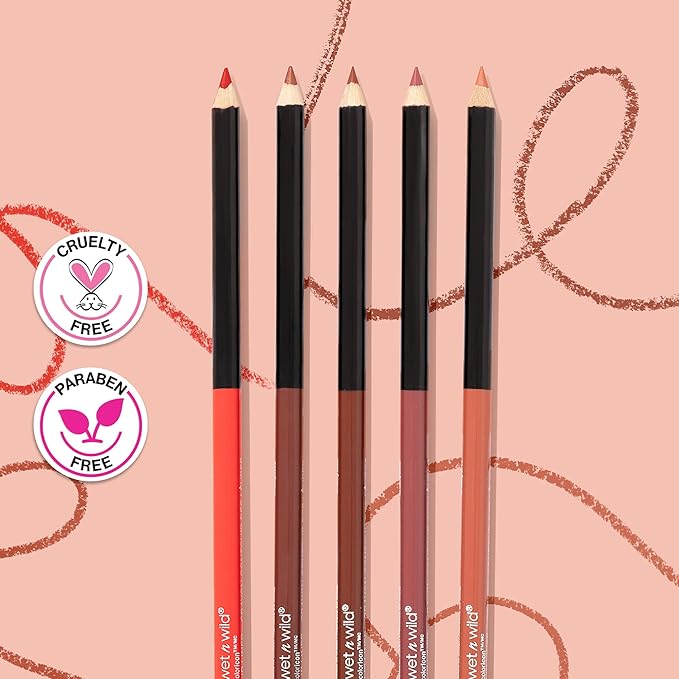 Lip Liner Pencil By Wet n Wild Color Icon Lip Color Makeup, Brandy Wine