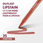 COVERGIRL Outlast Lipstain Bundle - Jazzberry 40 & Canyon 35 Shades, Vegan Formula