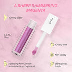 OFRA Ultra-Glossy Lip Gloss - Babydoll | Non Sticky, Long Lasting Formula for Smooth, Hydrated Finish | 3.5ml/1.1oz