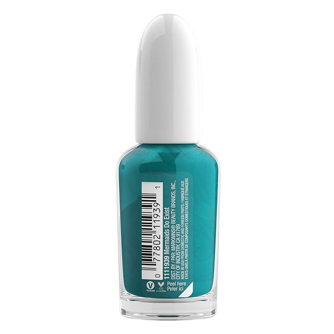 wet n wild Fast Dry AF Nail Polish, Quick 40 Second Dry Time, Long Lasting High-Shine - Mermaids Do Exist
