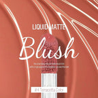 KYDA Liquid Blush, Matte Tinted for Cheeks, Lasting Dewy Finish, High Pigment Soft Creamy Blush, Blendable Lightweight Cover-Terracotta Color