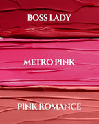 HEVVYMAKEUP Ultra Stay-On Lip Coloring Tint - Vibrant Matte Finish Lip Tint - Long Lasting Airy Weightless Lips with Perfect Fixing - Korean Lip Makeup, Pink Romance, 0.11oz.