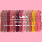 NYX PROFESSIONAL MAKEUP Sweet Cheeks Matte Blush, Citrine Rose