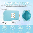 Personalized initial letter patch makeup