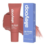 Alleyoop Glossy Lip Balm - Lip Goals, Rose & Shine (Sheer Dusty Rose) - Hydrating & Moisturizing Lip Care for Cracked Lips - Natural Plumping Lip Moisturizer That Smooths, Soothes, & Protects - Vegan