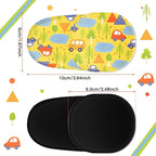 Newcotte 12 Pcs Eye Patch for Kids Girls Boys Reusable Eye Patch for Glasses over the Lens Colorful Eye Patch Toddler Eye Patch Adorable Kids Eye Patches Assorted Eye Patch Cover (Fresh)