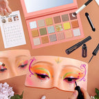 Makeup Practice Face Board, Silicone Makeup Mannequin Face