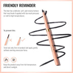 Oulac Brown Lip Liner Pencil, 2in1 Retractable Makup Crayon for Lipliner and Eyeliner, Highly Pigmented, Smooth, Long Lasting and Waterproof Formula, Vegan Beauty, 03 Teddy