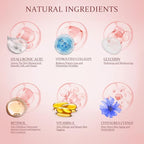 Under Eye Patches Masks - for Dark Circles, Puffiness, Eye bags,and Fine Lines Smoothing Skin Care Treatment with Collagen and Hyaluronic Acid for Women and Men, (60 Pcs) Pink