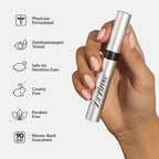 LiBrow® Purified Eyebrow Physician-Formulated Serum XL for Fuller & Thicker Looking Eyebrows | Natural Eyebrow Enhancer Safe for Sensitive Skin | 6-Month Supply (6ml)