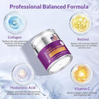 Advanced Neck Firming Cream – 3% Retinol & Hyaluronic Acid for Wrinkle Reduction, Lifting & Skin Tightening – Anti-Aging Moisturizer for Face, Neck & Décolleté – Deep Hydration, 1.7 FL OZ