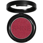 IS'MINE Single Red Shimmer Eyeshadow Powder Palette High Pigment, Longwear, Intense Color Best Red Eyeshadow