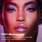 FOCALLURE Glitter Lip Gloss,High Shine Shimmer Lipstick,Long Lasting Plumping Lipgloss,Hydrating,Moisturizing,Non-Sticky and Lightweight Formula for Lip Color,Moonquake