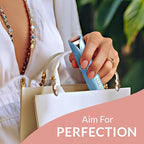 Facial Hair Removal for Women | Electric Razor Device Small Mustache Dermaplaning Remover Tools Tweezers Epilator Trimmer Face Dermaplane Shavers Beauty Gadgets Set Accessories by VISOFO (Topaz)