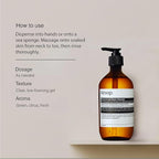 Aesop Geranium Leaf Body Cleanser + Scrub | 16.9 oz + 6.2 oz