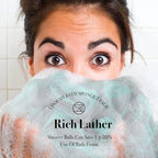 Loofah sponge bath sponge for