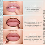 3 Colors Peel Off Lip Liner Stain Set, Magic