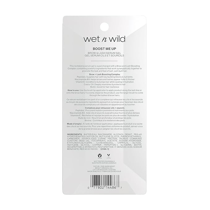 wet n wild Boost Me Up Brow And Lash Growth Enhancing Serum