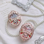 Flower Knows Strawberry Rococo Embossed Blush;Berry Matte Finish;Buildable & Blendable Powder Blush for cheeks,Highly Pigmented;Natural Flush for All Skin Tones(05 Berry Mary, 5g)