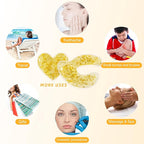 Reusable eye patches, gel eye