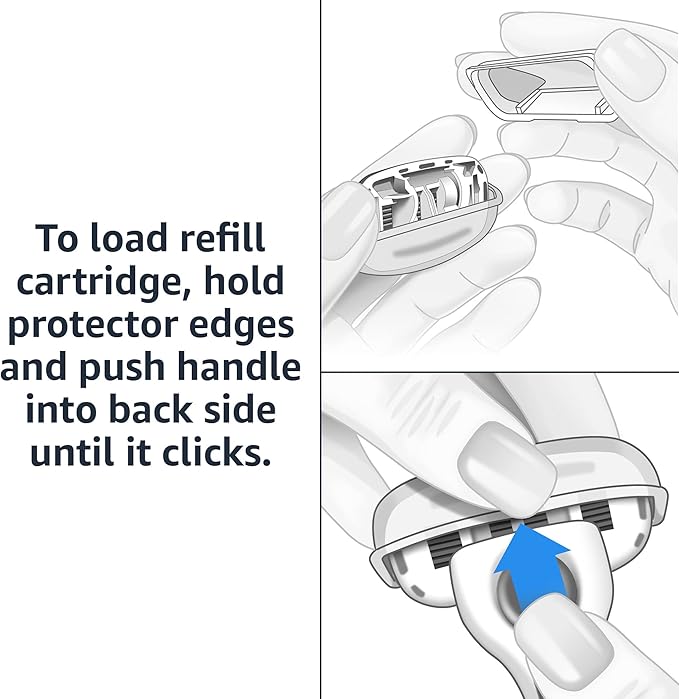 Amazon Basics 5-Blade Razor for Women, Handle, 2 Cartridges & Shower Hanger (Cartridges fit Amazon Basics Razor Handles only) (Previously Solimo)