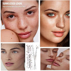 AKARY 4 Colors Freckle Pen Professional Lifelike Face Concealer Point Out Natural Waterproof Longlasting Soft Artificial Freckles Fine Makeup Freckle Pen Life Face Decoration (01+02+03+04)