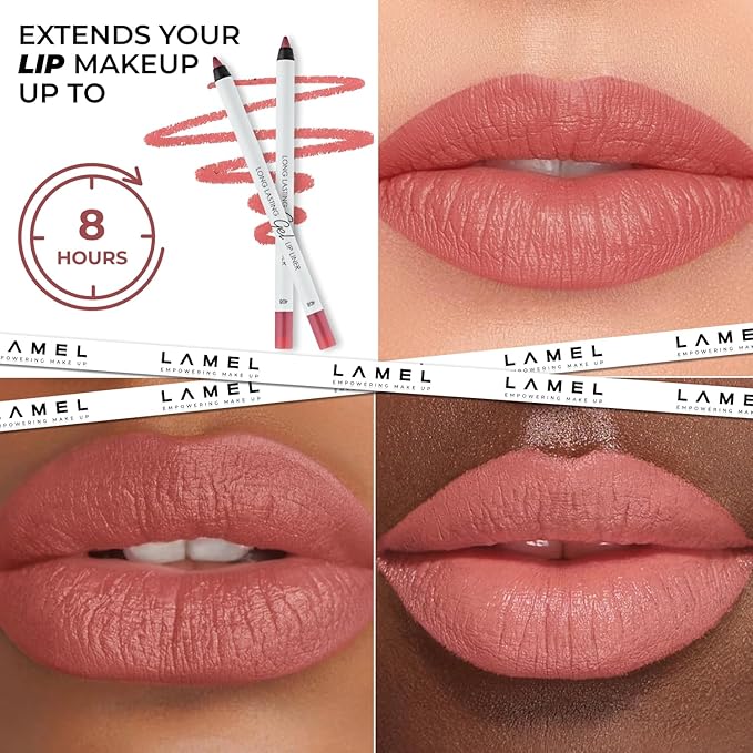 Lamel Matte Gel Lip Liner Pencil | Weightless Lip 7g