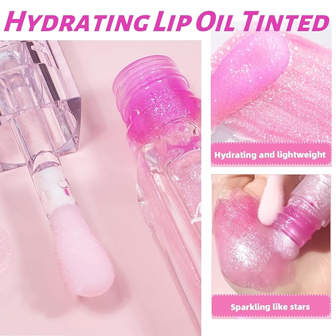 Magic Color Changing Lip Oil Ph Activated, Moisturizing Magic