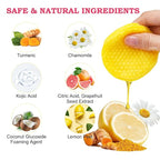 40 PCS Turmeric Kojic Acid Cleansing Pads,Turmeric and Kojic Acid Face Pads,Turmeric Kojic Acid Pads for Face