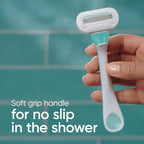 Gillette Venus Extra Smooth Sensitive Disposable Razors for Women with Sensitive Skin, 2 Count (Pack of 2)