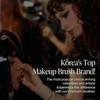 Piccasso FB33 Foundation Brush – Tapping Cover Brush for Liquid & Cream Foundation, Fills Pores with Soft Bristles for Smooth and Flawless Face Makeup, Professional Korean Beauty Tool