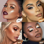 Matte White Highlight Contour Palette Bright,Mini Professional Matte