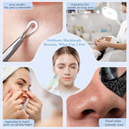 Skin Scrubber Face Spatula Skin Spatula Pore Cleaner Blackhead Remover Tools for Facial Deep Cleansing Skin Care Tool for Men and Women (Green)