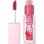 MAYBELLINE Lifter Gloss Lifter Plump, Plumping Lip Gloss with Chili Pepper and 5% Maxi-Lip, Mauve Bite, Sheer Mauve, 1 Count