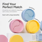 TEREZ & HONOR Vitamin C Eye Patches - 60 Pcs Korean Brightening & Hydrating Under Eye Masks with Tranexamic Acid, Caffeine, Hyaluronic Acid - Dark Circles, Puffiness & Wrinkles Hydrogel Treatment