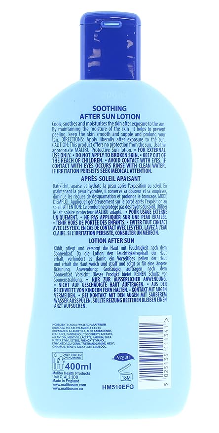 Malibu Soothing After Sun 400ml