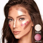 Youngfocus Cosmetics Cream Contour Best 8 Colors Contouring