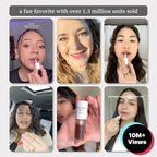 NOONI Vegan Appleseed Lip Oil Set - Appleberry & Applecherry & Appleplum | Long-Lasting, Moisturizing, Plumping, Revitalizing for Dry Lips, Waterproof, No Peel Off, 0.12 FL Oz x 3ea