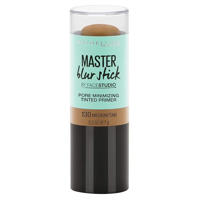 Maybelline New York Facestudio Master Blur Stick Primer Medium/Tan, 0.. 3 oz