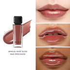 HERA Sensual Nude Lip Gloss #462 SPEECHLESS | Volumizing Sheer & Glossy Finish, Non-sticky, Moisturizing and Hydrating, Korean Makeup, 0.17 oz. (5g)