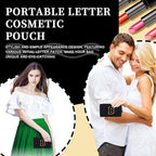 Personalized initial letter patch makeup